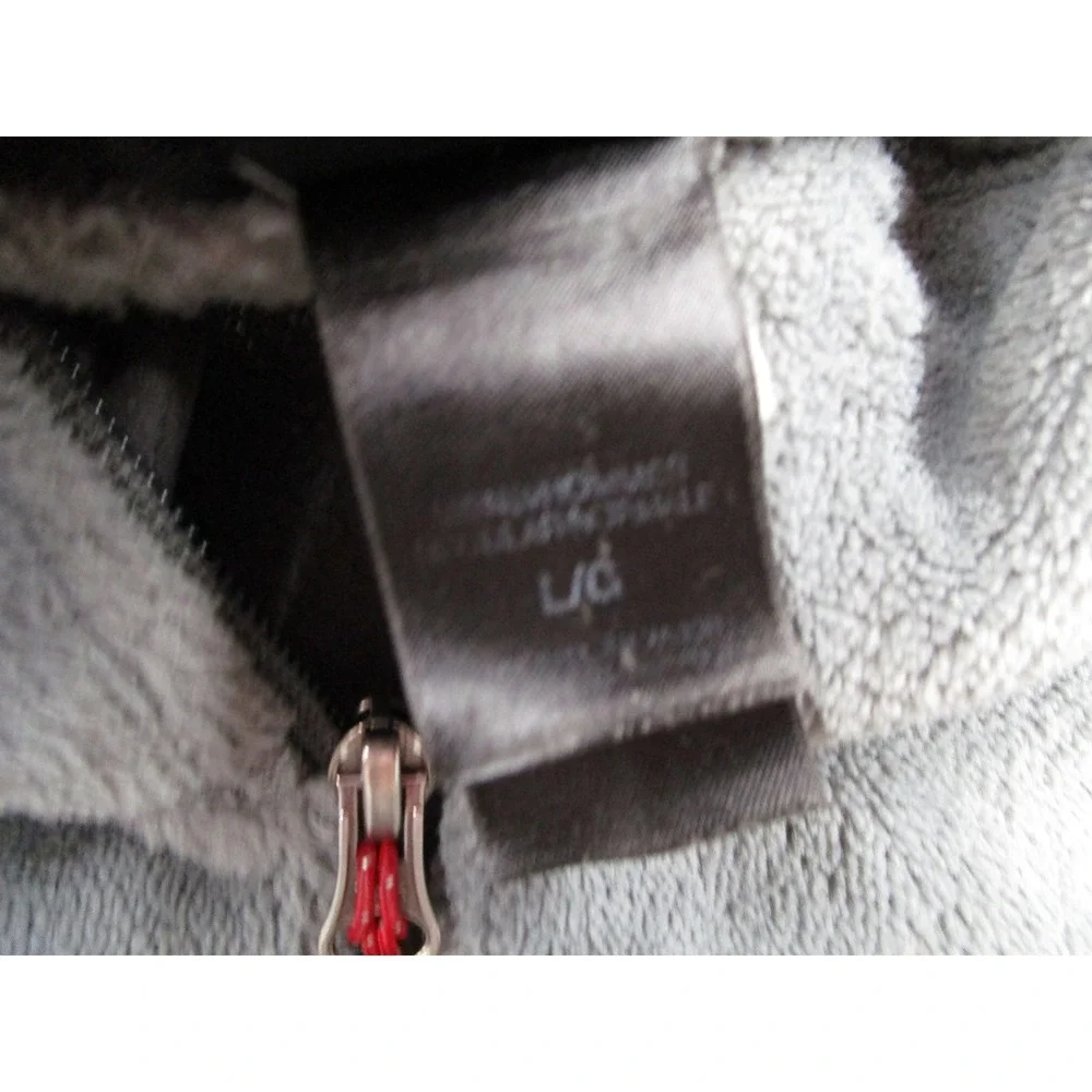The North Face Summit Series Fleece Jacket Mens Large Gray Full Zip Technical